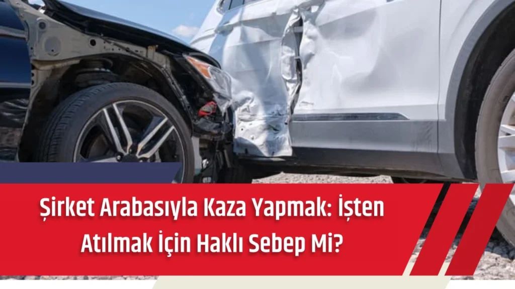 Şirket Arabasıyla Kaza Yapmak İşten Atılmak İçin Haklı Sebep Mi